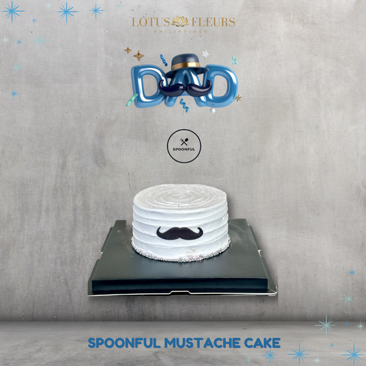 Mustache Cake